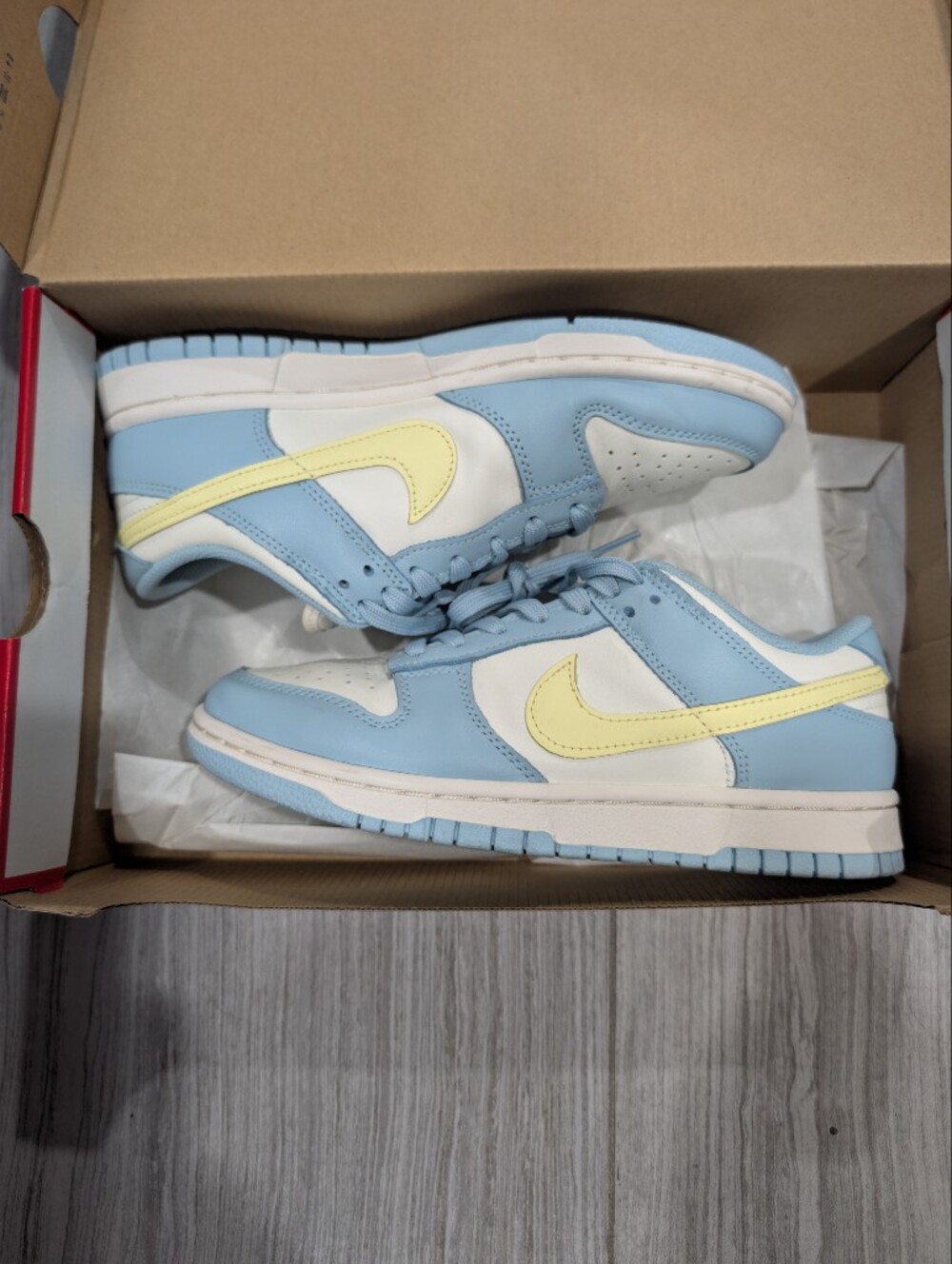 Nike Dunk Low "Ocean Bliss Citron Twist" Sz 7.5w